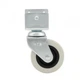 Ролик мебельный Sigma D=50мм с U-образным креплением под ДСП 18мм резиновый белый (714761) - изображение 4