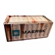 Модель морського контейнера BauTech Maersk З ефектом іржі Сірий (1014-618-01) - зображення 1