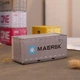 Модель морського контейнера BauTech Maersk Сірий (1014-618-00) - зображення 6