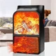 Портативний обігрівач без пульта Flame Heater 500 Вт Економний - изображение 3