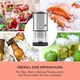 Подрібнювач для льоду KLARSTEIN Ice Crusher сірий (10028440) - зображення 3