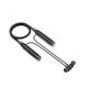 Бездротові навушники HOCO ES62 Pretty neck-hang BT5.3 earphones 800 mAh Black (6931474770738) - зображення 3