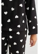 Пижама (Свитшот, штаны) C&A XXL Черно-белый 2186946_02 - изображение 2