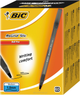 Набір кулькових ручок BIC Round Stic Чорні 60 шт (3086123256385) - зображення 1