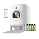 Смарт-туалет для котів Petkit Pura X Self-Cleaning Cat Litter Box, 64 см х 53 см х 50 см - зображення 5