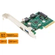 Плата розширення Frime PCI-E to USB3.2 Gen2 TYPE-A+C (1+1 порты) ASM3142 (ECF-PCIEtoUSB011.LP) - зображення 2