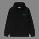 Худи унисекс с рисунком линейного лица Carhartt размер L черного цвета - изображение 1