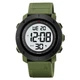 Часы наручные спортивные SKMEI 2122AGWT Army Green White зеленые водостойкие электронные - изображение 1