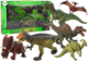 Zestaw figurek Leantoys Large Model Figures Dinozaury 6 szt (5905214970604) - obraz 2