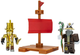 Zestaw figurek Jazwares Roblox Build A Boat For Treasure z akcesoriami 2 szt (0191726455578) - obraz 3