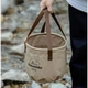 Ведро складное Naturehike ПВХ NH20SJ040 10 л зелене (6927595764626) - изображение 3
