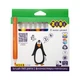 Фломастеры ZiBi KIDS Line JUMBO брашные 12 цветов (ZB.2822) - изображение 1