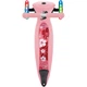 Самокат Globber Junior Foldable Lights до 50 кг 2+ Пастельно-рожевий з квітами (433-210) - зображення 10