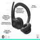Навушники Logitech Zone 305 for Business Wireless/Bluetooth UC Black (981-001453) - зображення 11