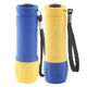 Фонарь Quantum Smile yellow+blue 3W COB 3xAAA 2шт/уп (QM-FL1045-PB) - изображение 1