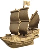 Картонний 3D пазл-конструктор Cartonic 3D Puzzle Pirate Ship (CARTSHIP) - зображення 2