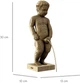 Картонный 3D пазл-конструктор Cartonic 3D Puzzle Manneken Pis (CARTPIS) - изображение 5