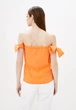 Женская блузка Подіум Santana 21368-ORANGE S Оранжевый - изображение 3