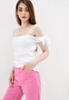 Жіноча блузка Подіум Santana 21368-WHITE S Білий - зображення 2