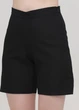 Черные женские шорты с высокой посадкой Подіум 28510-BLACK XS Черный - изображение 3