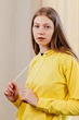 Худі для дівчинки (підлітковий) Носи своє 170 Жовтий (p-11009-119105) - изображение 8