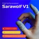 Игровые напальчники для телефона и пабг Sarawolf V1 Черные с синим c нейлоном 1 пара. Киберспортивные геймерские напальчники для игры на сенсорных экранов в PUBG, Standoff 2 - изображение 2