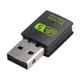 Двохдіапазонний Fenvi WD-4510AC USB 2.0 Wi-Fi 5 (AC) 600 Mbps адаптер 2.4/5GHz + Bluetooth 4.2 Wireless Lan Card Black (AC600-BT4.2) - зображення 6