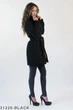 Пальто жіноче Подіум Jessy 21220-BLACK S Чорний - зображення 2