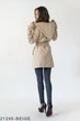 Женское кашемировое пальто с капишоном Подіум 21295-BEIGE S Бежевый - изображение 3