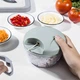 Блендер / измельчитель ручной механический для овощей/фруктов/мяса 500 мл зеленый (LB-141508) - изображение 1