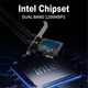 Двухдиапазонный PCI-E Wi-Fi адаптер высокоскоростной 2.4/5GHz 1200 Mbps с Bluetooth 4.0 антеннами (478132-Prob) - изображение 6