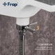Змішувач для ванни Frap F3258, білий/хром - изображение 5