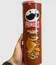 Чіпси Pringles Chili Cheese Fries Flavour Potato Chips 156г - зображення 4