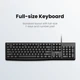 Комплект проводной мыши и клавиатуры UGREEN UGR-15217 Wired Keyboard and Mouse Combo Black - изображение 2