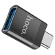 Перехідник HOCO UA17 Type-C male to USB female USB3.0 adapter Black (6931474762016) - зображення 2