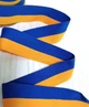 Декоративна стрічка репсова 2см, патріотична Прапор України, 1 метр (моток 46м), жовто-синя T7K-S2CM1M-JS - зображення 3