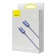 Кабель Baseus Crystal Shine Series Fast Charging Data Cable Type-C to Lightning 20W 1.2m Purple (CAJY000205) - изображение 5