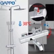 Душова система з термостатом GAPPO G2491, вилив - перемикач на лійку, хром - изображение 3