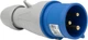 Переносна вилка Legrand Tempra Pro 2К+З 32 A 230 В Синя (555234) - изображение 3