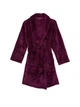 Халат Victoria's Secret Short Cozy Robe XS\S Бордовий (26575231) - изображение 3