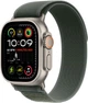 Ремешок Apple TrailLoop Natural Titanium Finish для Apple Watch 49mm Green S/M (MXTN3ZM/A) - изображение 2
