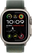 Ремешок Apple TrailLoop Natural Titanium Finish для Apple Watch 49mm Green S/M (MXTN3ZM/A) - изображение 3