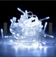Светодиодная гирлянда на елку, 10м, 200 LED, прозрачный провод, Холодный белый - изображение 5