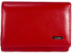 Кошелек женский из натуральной кожи, красный, с застежкой на молнии Cardinal - изображение 1