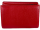 Кошелек женский из натуральной кожи, красный, с застежкой на молнии Cardinal - изображение 7