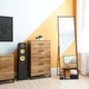 Комод Art in Head 600 Ascet 600x1080x425 Файервуд (AS05080000030) - изображение 3