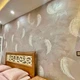 Трафарет багаторазовий для декоративної штукатурки Природа 3 - 35х50см - зображення 2