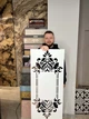 Трафарет для декору DFA Королівський Дамаск, для шпаклівки і фарби, 38х85см, товщина 0,3-1мм (D00023) - изображение 2