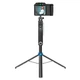 Селфи-монопод HOCO K22 Handy aluminum alloy anti-shake live broadcast holder Black - изображение 2