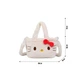 Дитяча сумка через плече плюшева "Hello Kitty" (Хеллоу Кітті) Білий, WUKE - зображення 9